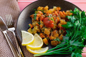 chicken with vegetables
