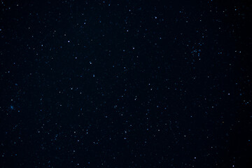 starry night sky in jabal shams mountain in Oman