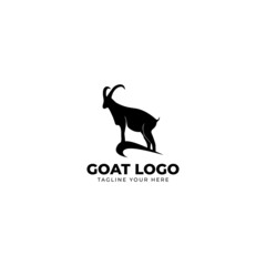 Goat logo icon illustration design vector template