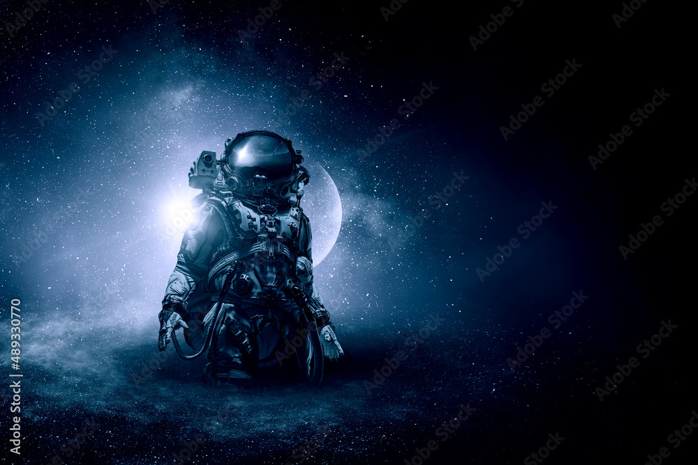 Canvas Prints astronaut and space exploration theme.