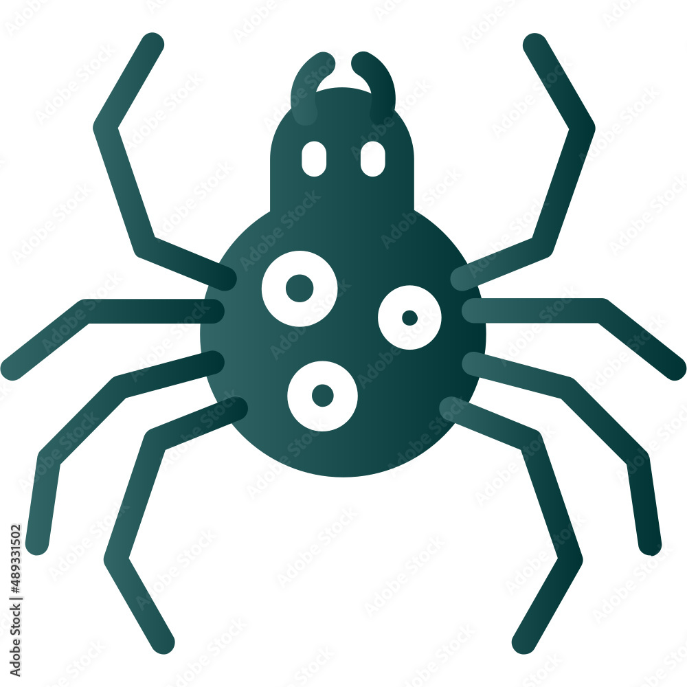 Sticker Spider Icon