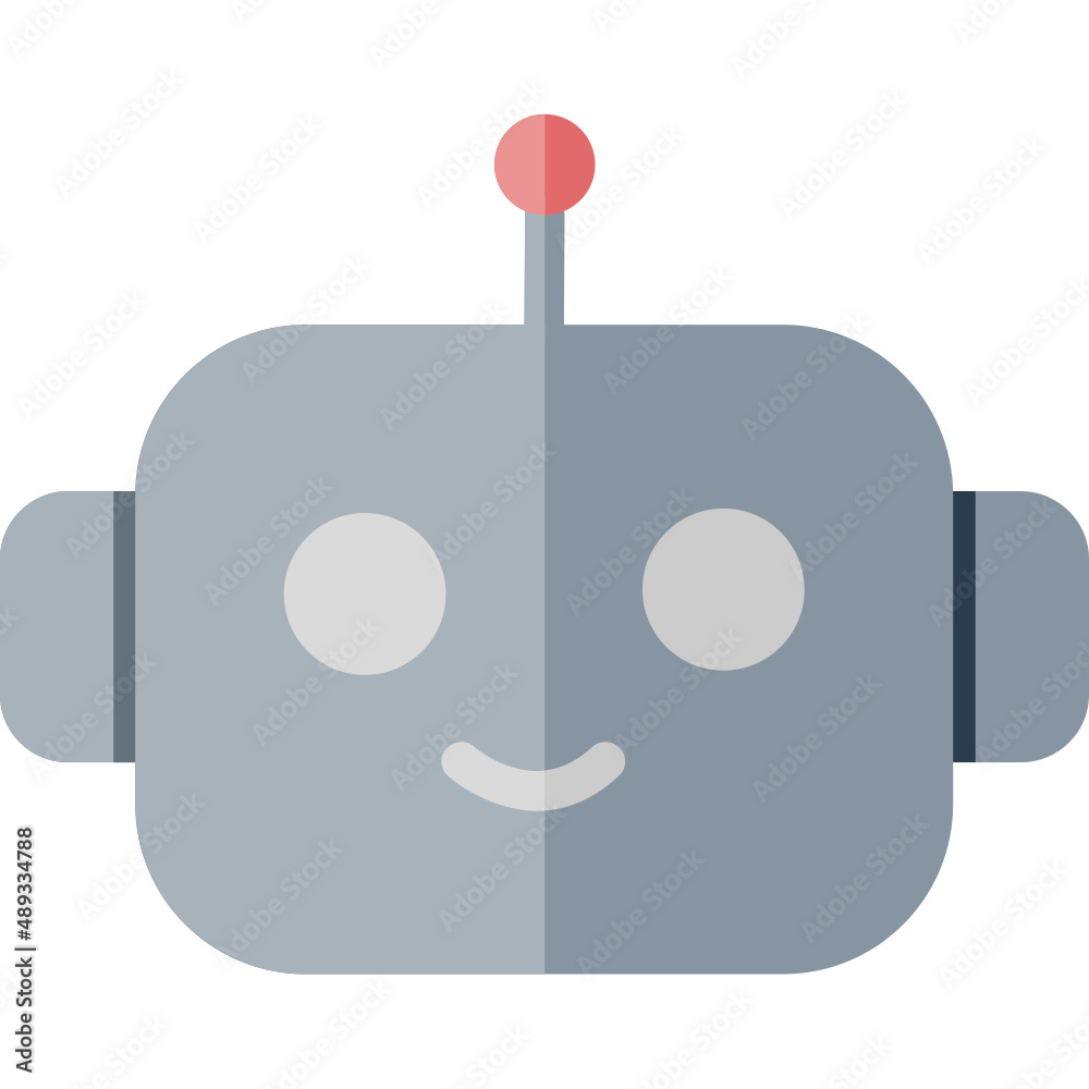 Canvas Prints robot icon