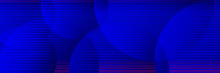 Vector abstract graphic design Banner blue technology background.