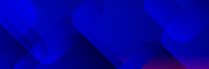 Vector abstract graphic design Banner blue technology background.