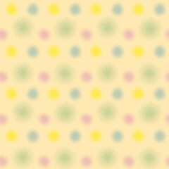 Digital drawing. A unique combination of stripes, spots, colors and textures. Illustration for scrapbooking, printing, websites, screensavers and bloggers. Seamless pattern.