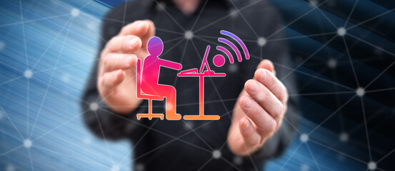 Concept of telecommuting