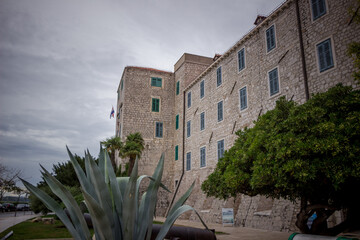 Typical city in Croatia