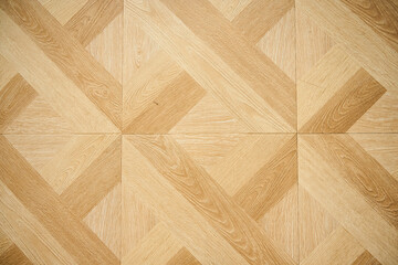 Light brown wooden floor with seamless pattern.