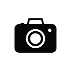 Camera icon vector, UI sign.