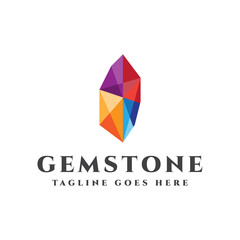 gemstone jewelry logo design