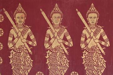 buddhist temple (wat kili) in luang prabang (laos) 