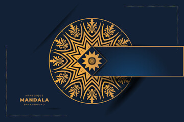 Luxury mandala background with golden arabesque | Pattern Decorative east style | Luxury mandala background with floral ornament pattern