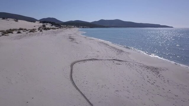 White sand dunes complex