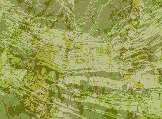 Grunge old paint vector background design. Hand painting imitation.