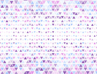Tile triangles halftone design. Fade triangular structure banner background. Chevron