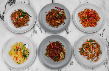 Pad Thai and Mixed Thai Noodle Dishes 