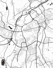 Ostrava Czech Republic City Map