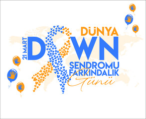 21 march down syndrome day Turkish: 21 mart down sendromu gunu	