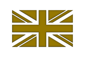 british flag embroidery design - obrazy, fototapety, plakaty