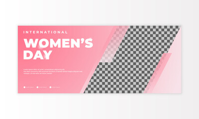 International women's day sale design