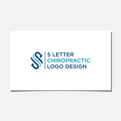 S CHIROPRACTIC LOGO DESIGN TEMPLATE