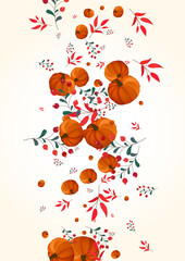Burgundy Leaf Background Light Vector. Red Oak Illustration. Orange Plant Halloween Frame. Gourd Floral. Holiday Template.