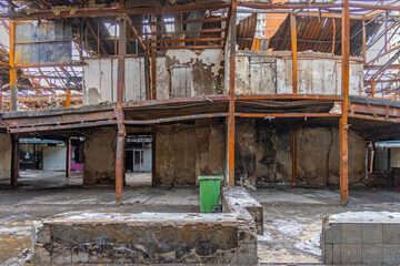 Shopping Centre Fire Damage