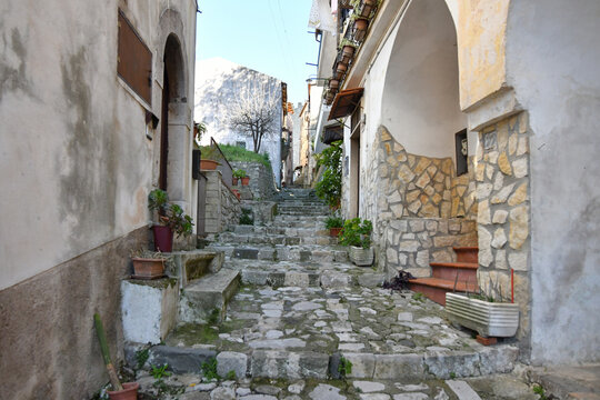 The Italian village of Itri.