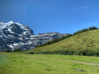 Obraz premium Mountains in Grisons, Switzerland