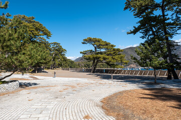 沼津市戸田の御浜岬の風景