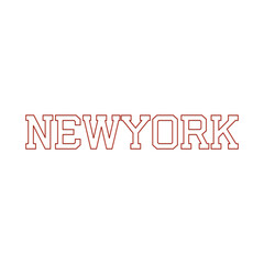 New York Embroidery Design