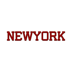 New York Embroidery Design