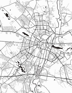 Poznan Poland City Map