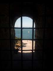 Arch Window of a Castle