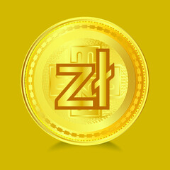 Digital Currency Symbol of Poland Polish złoty