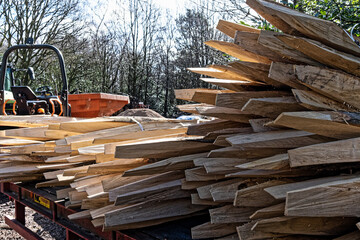 Chestnut Rails, for post and rail fencing 