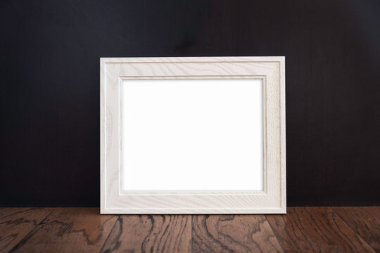 Antique White 11x14 Picture Frame Mockup