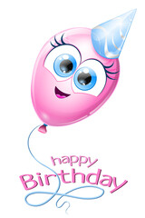 Balloon  girl BirthDay