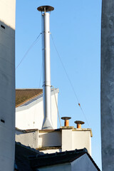   Roof and Chimney in The Butte Montmartre area             