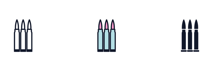 Bullets icon symbol template for graphic and web design collection logo vector illustration