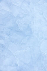 Fototapeta na wymiar The surface of crushed ice
