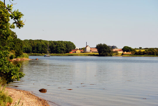 Der Fjord von Augustenborg Insel Als