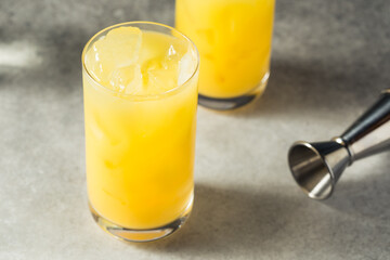 Boozy Cold Refreshing Gin and Juice