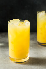 Boozy Cold Refreshing Gin and Juice