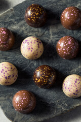 Homemade Dark Chocolate Truffles