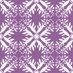 Simple floral seamless pattern with flowers for fabrics and cards and linens and kids and wrapping paper