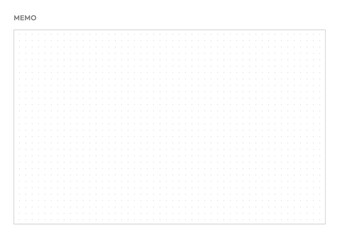 Notes, scheduler, diary grid document template illustration.