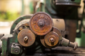 Landscape of industry: mine factories smelters railway 