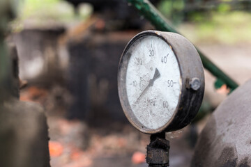 Landscape of industry: mine factories smelters railway 