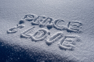 peace and love